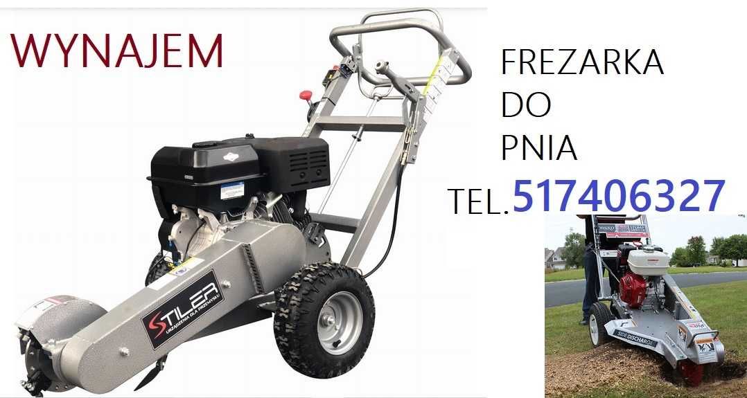 Frezarka karczownik do pni wynajem