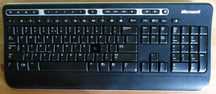 Microsoft Wireless Media Keyboard 1000 USZKODZONA Desktop klawiatura
