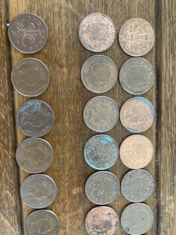 Monety Anglia - Likwidacja kolekcji