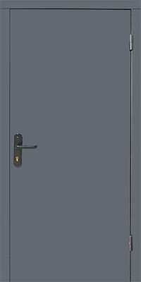 Вхідні двері Redfort Економ Технічна 2 листа металу RAL7024