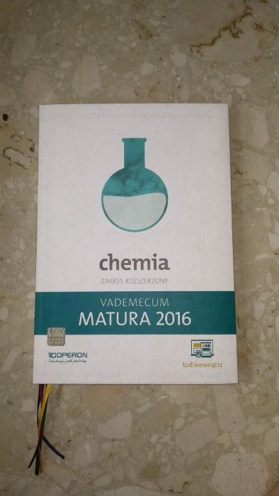 Vademecum Chemia Matura 2016 Zakres rozszerzony Jacewicz Zdrowowicz