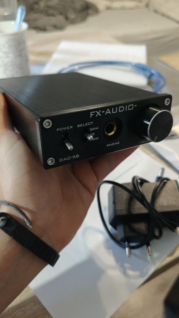 Karta dźwiękowa że wzmacniaczem Fx-Audio Dac X6