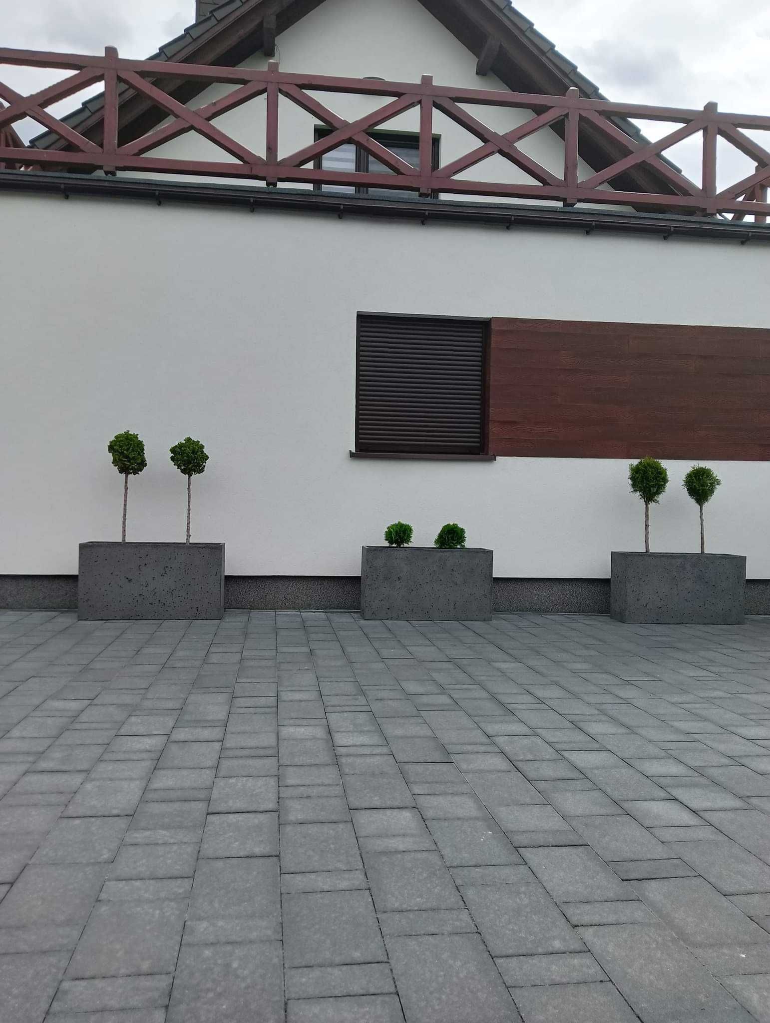 Donica betonowa 100x30x55 IRIS beton architektoniczny donice betonowe