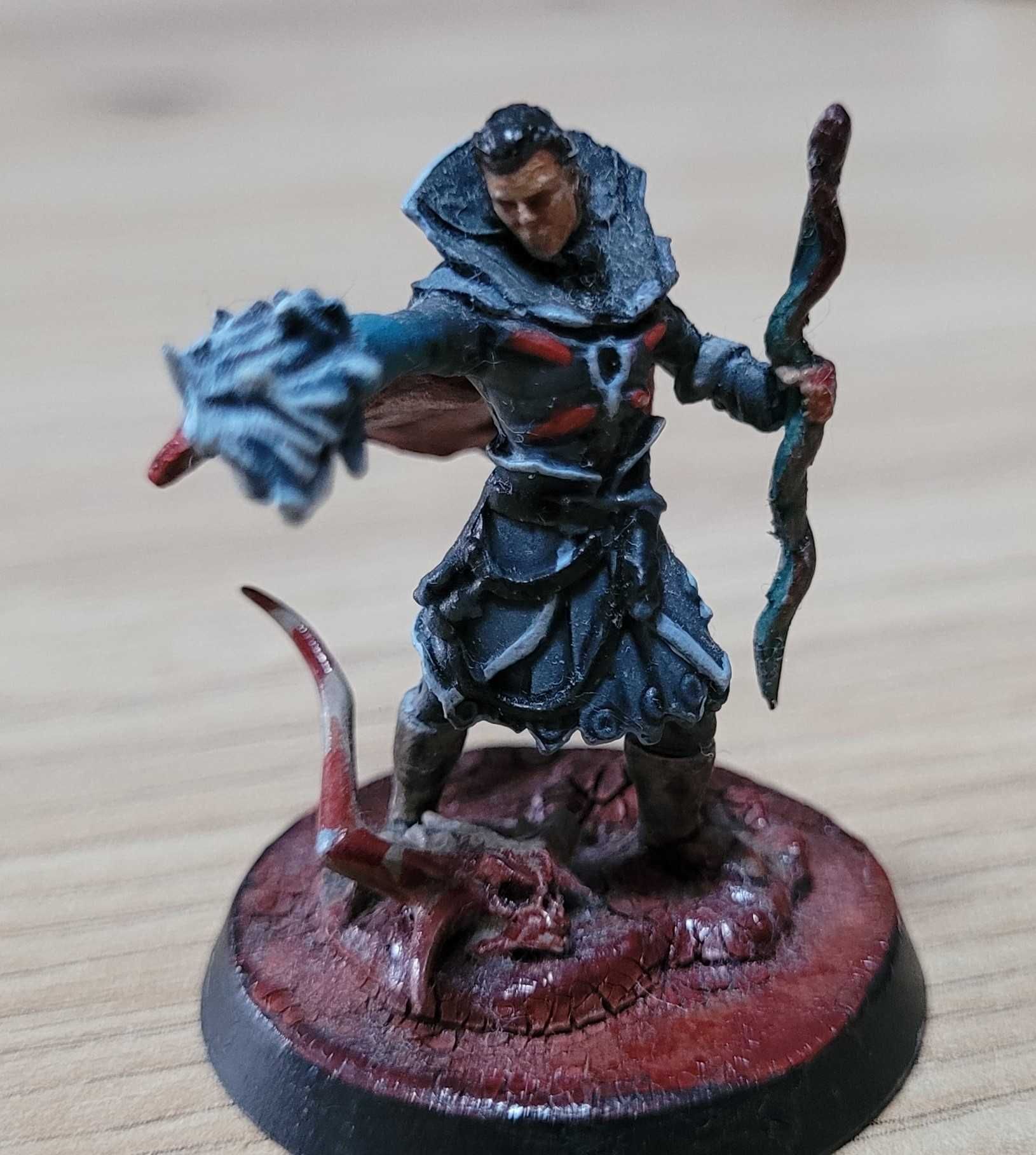 Figurka ręcznie malowana, Mag, RPG, DnD, Warhammer