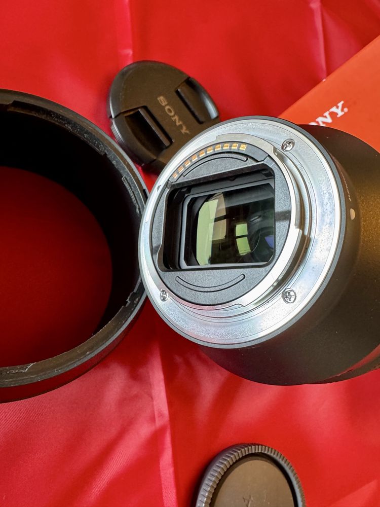 Lente Sony FE 70-300/4.5-5.6 OSS G excelente