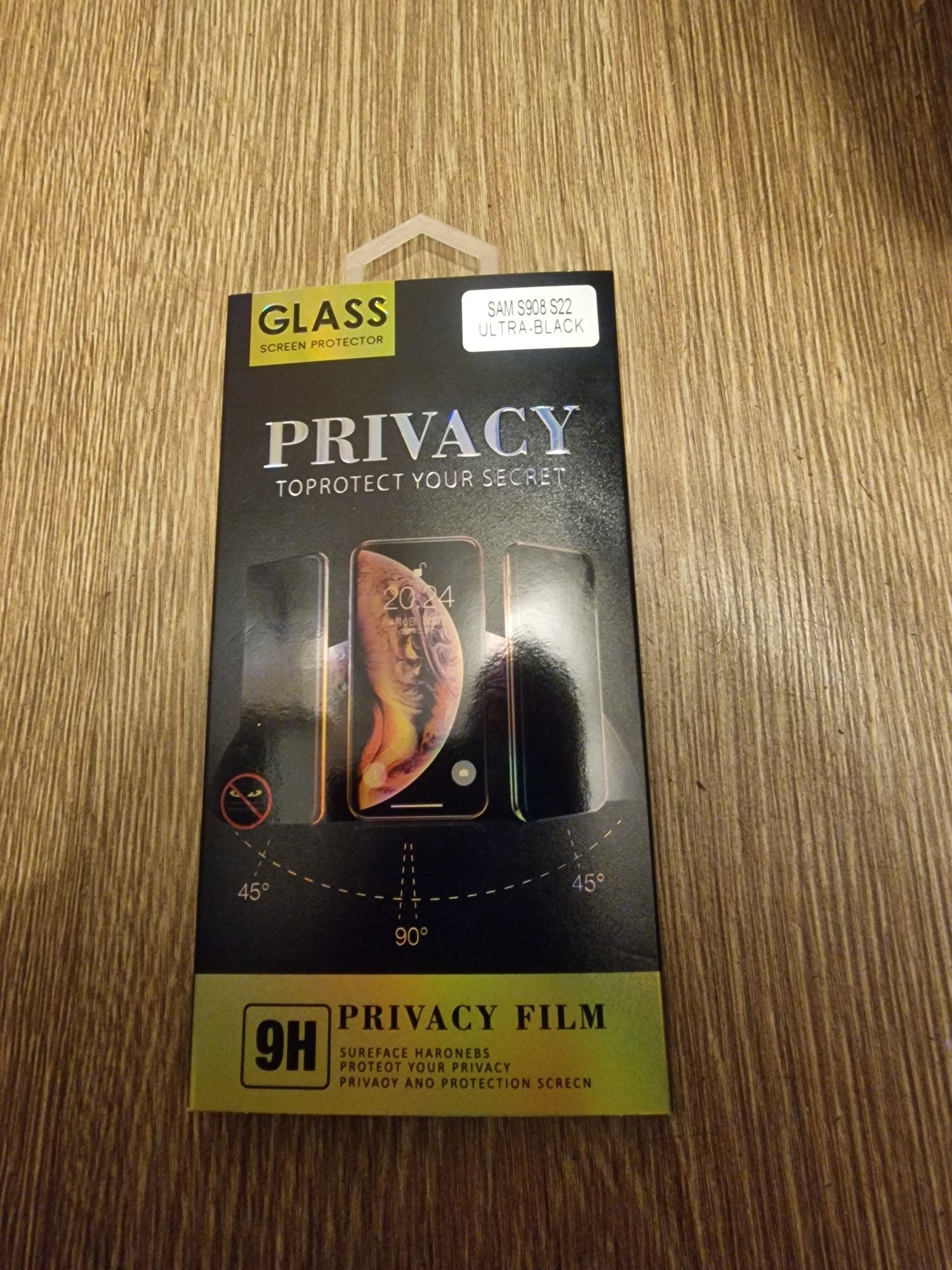 Hartowane szkło Privacy Glass do Samsung Galaxy S22 ULTRA