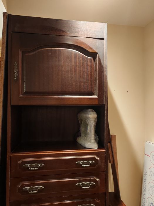 Móvel de sala ou escritório com boa arrumação