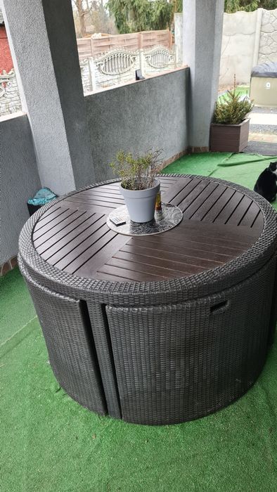 Meble ogrodowe  zestaw ogrodowy Stół ogrodowy taras zestaw ogrodowy