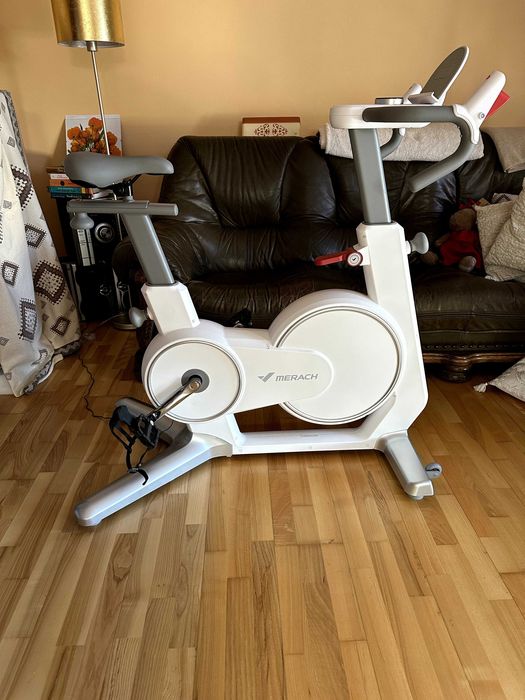 Merach Swan, Rower Spinningowy Elektromagnetyczny Biały Gwarancja