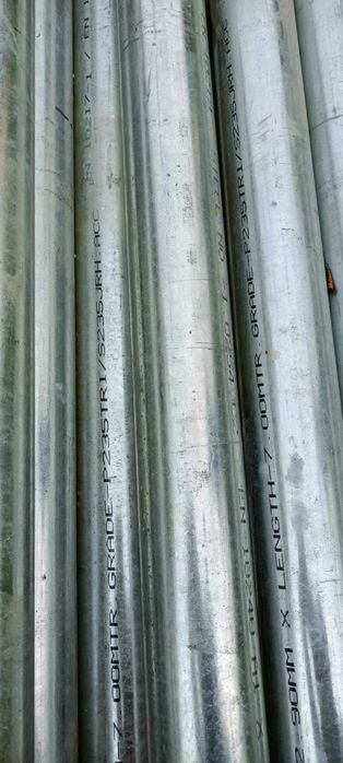 OKAZJA WYPRZEDAŻ nowe rury stalowe ocynkowane