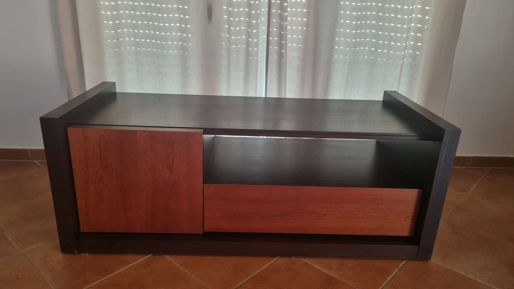 Móvel TV madeira maciça cerejeira