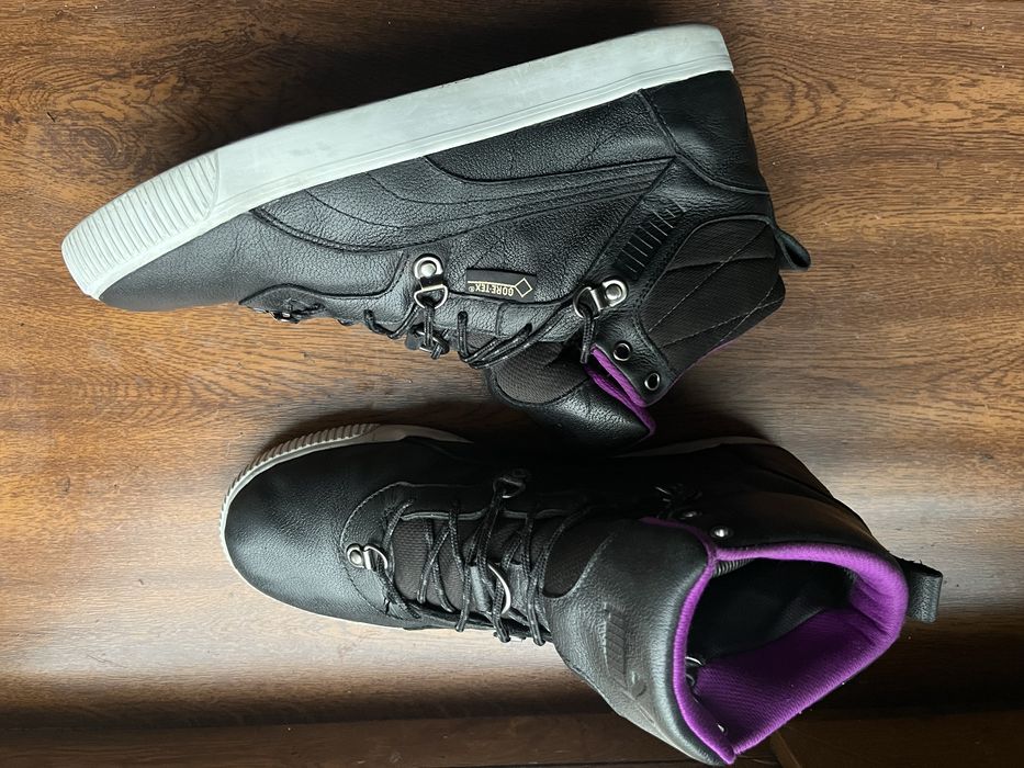 Шкіряні зимові кеди,кросівки  PUMA gor-tex оригінал