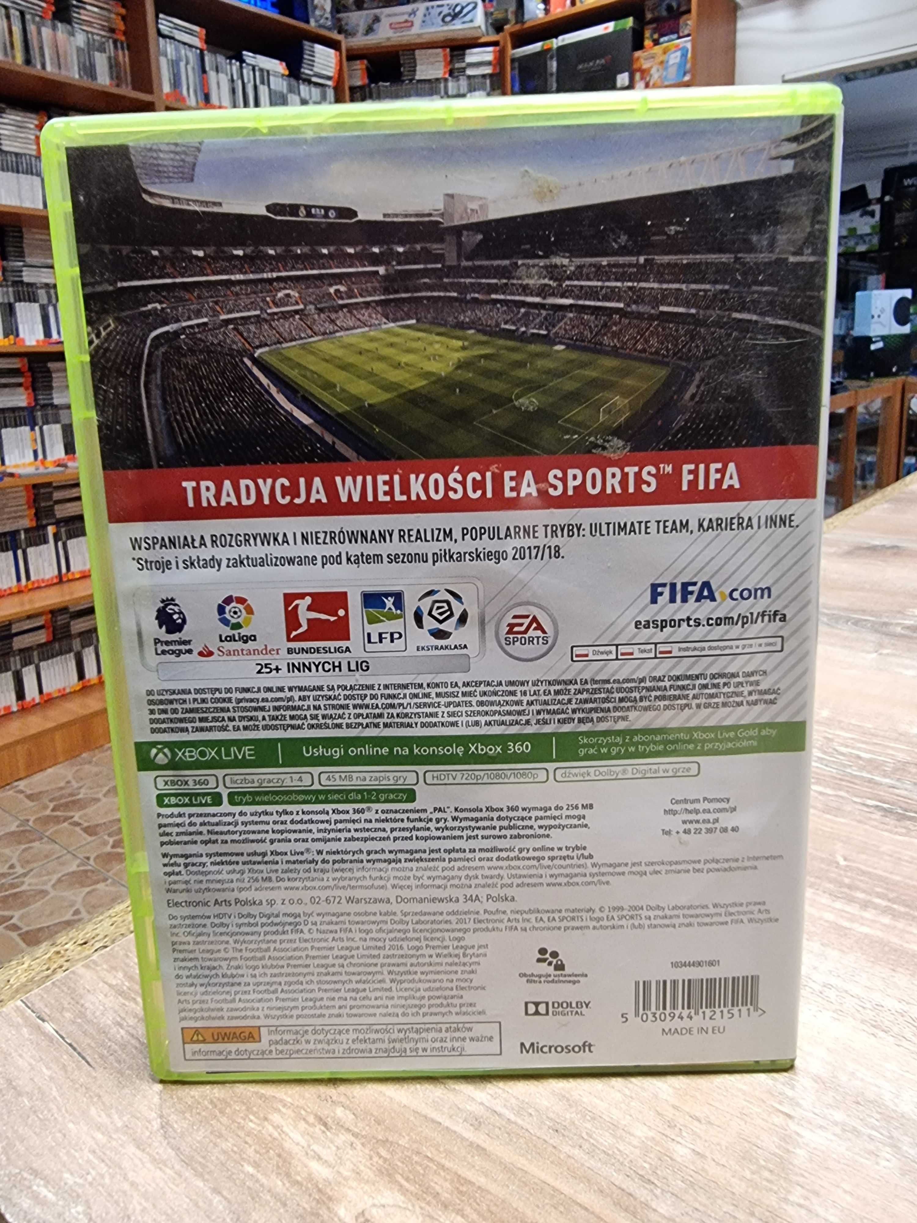 FIFA 18 Legacy Edition X360 PO POLSKU Sklep Wysyłka Wymiana
