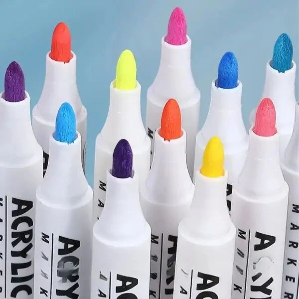 Акрилові фломастери 80 шт у кейсі