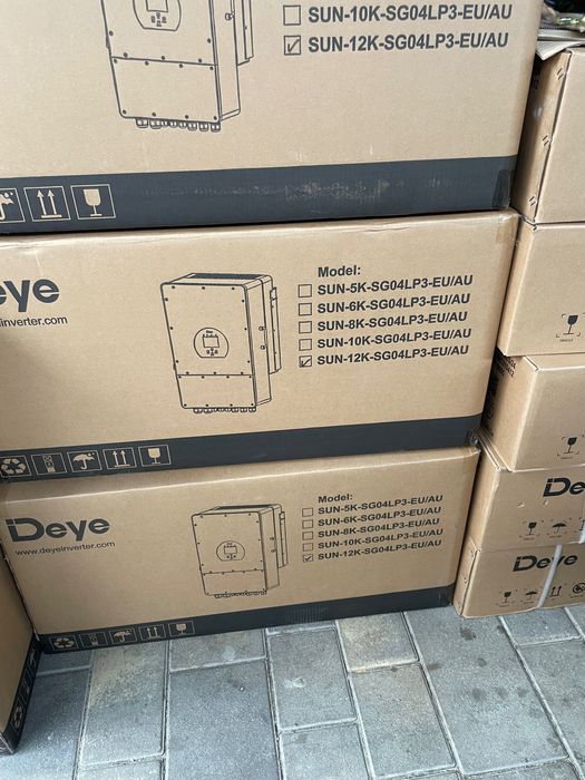 Інвертор DEYE 12 кВт 3 ф низ