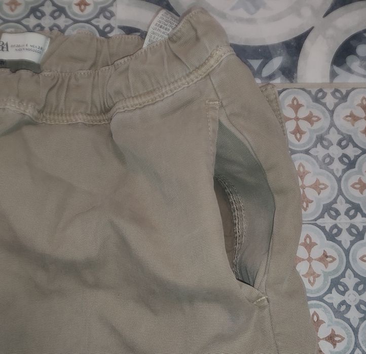 Spodnie Zara r. 38 bojówki cargo szerokie