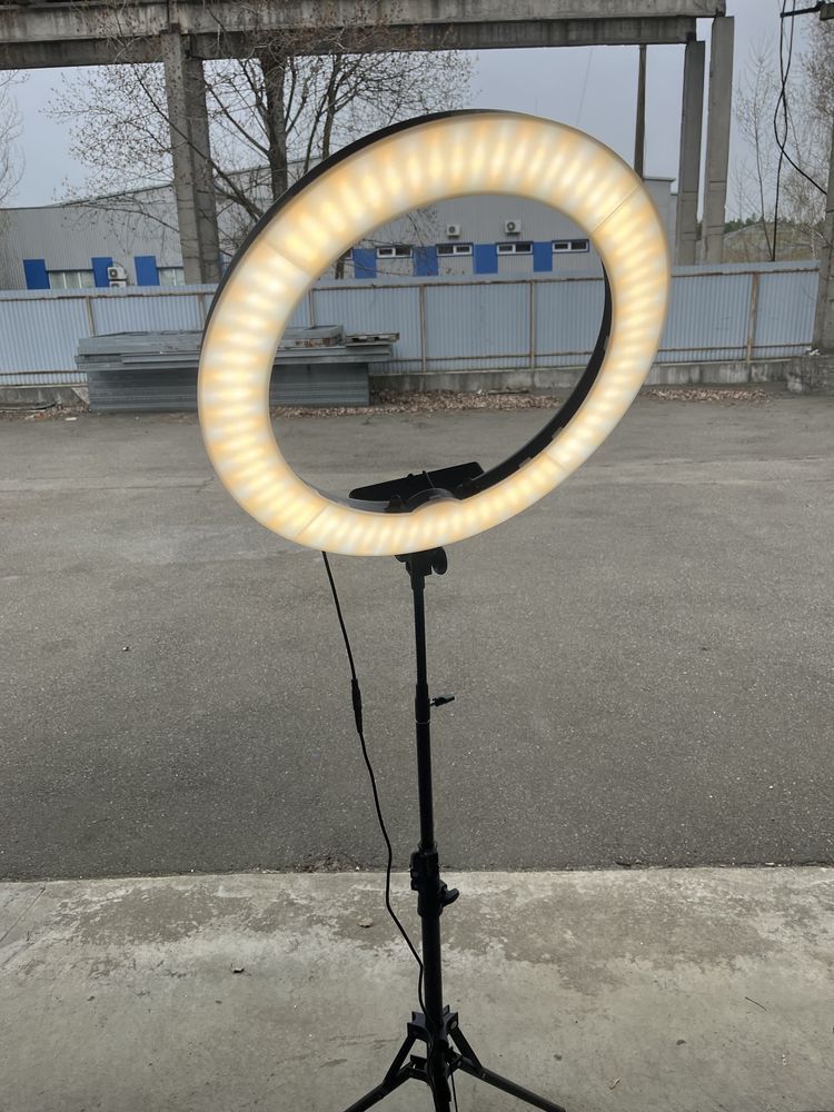 Кільцева лампа з РК-дисплеєм SY-3161III 45 см 96W і штативом 2,1 м