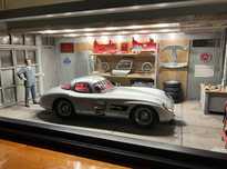 Diorama CMC 1/18 "Rudolf Uhlenhaut" Mercedes-Benz 300 SLR