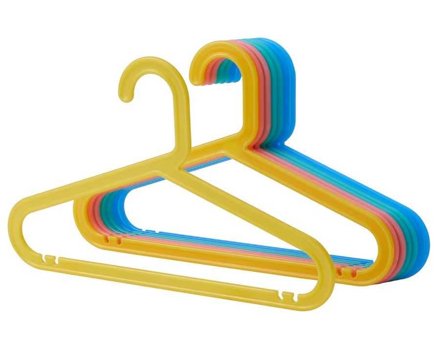 Conjunto de 20 cabides coloridos de Criança (IKEA)