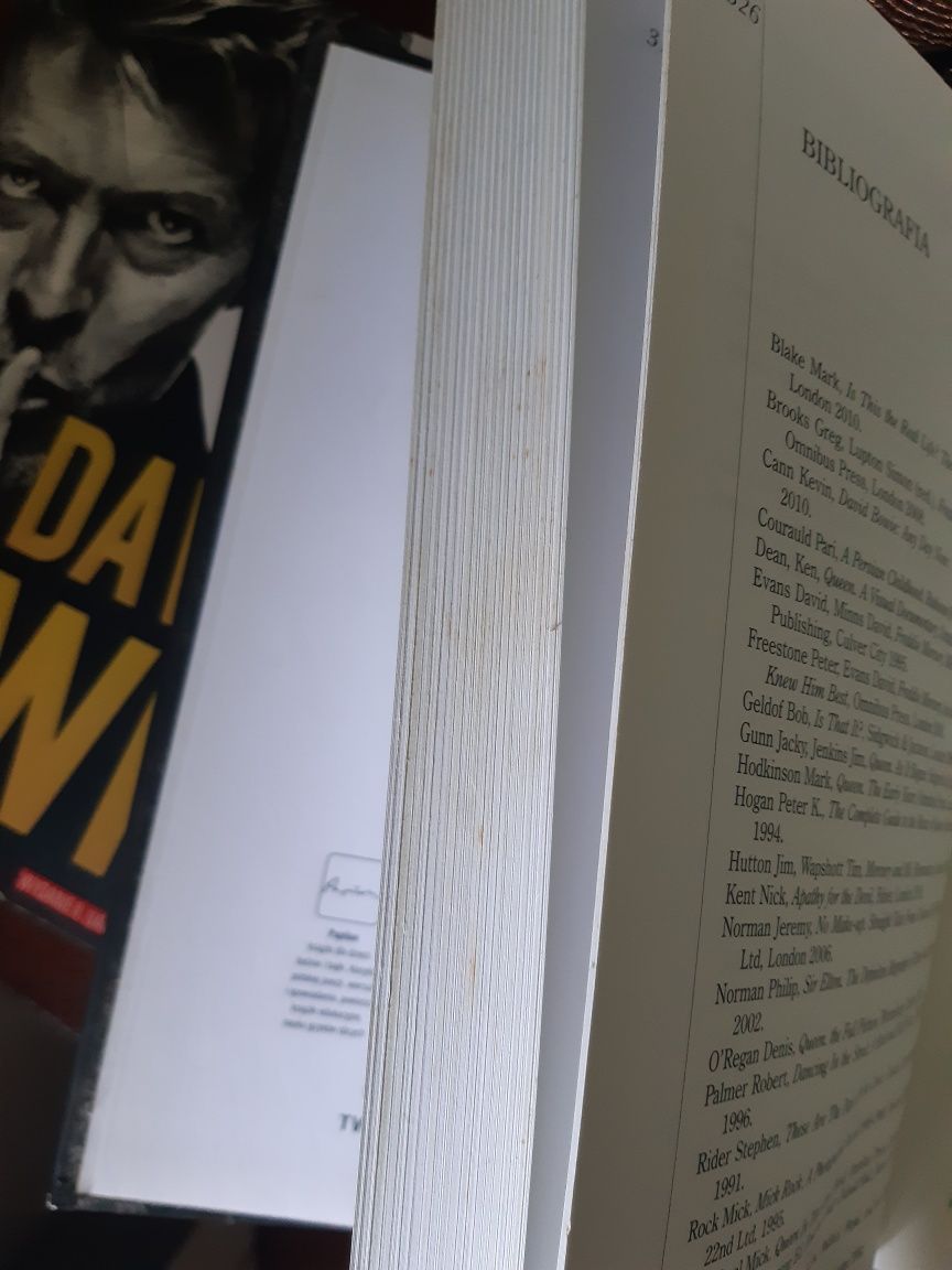 Komplet książek biograficznych David Bowie Freddie Mercury