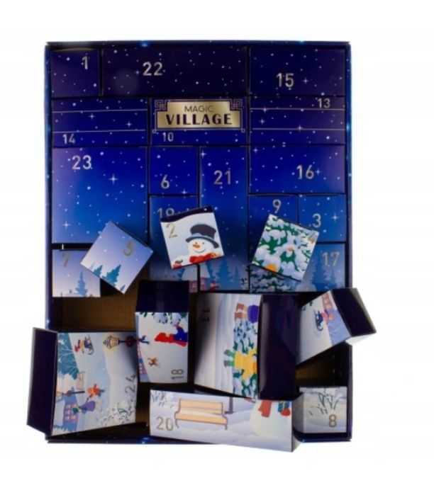 Kalendarz adwentowy Magic Village 24 figurki