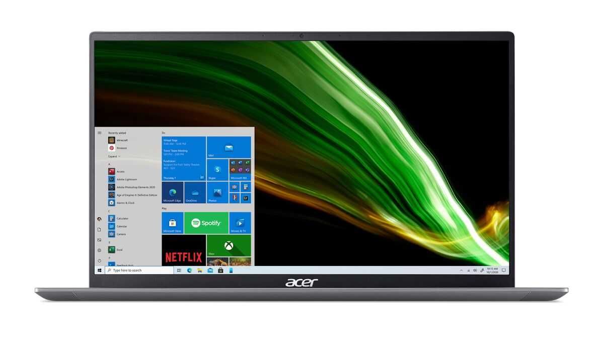 Ноутбук Acer SF316-51-53KZ NX.ABDEG.001 i5-11300H 16.1" 16 512 GB
