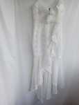 MEGA cudna  biała sukienka r.36/ DIAMONDS CLOTHES