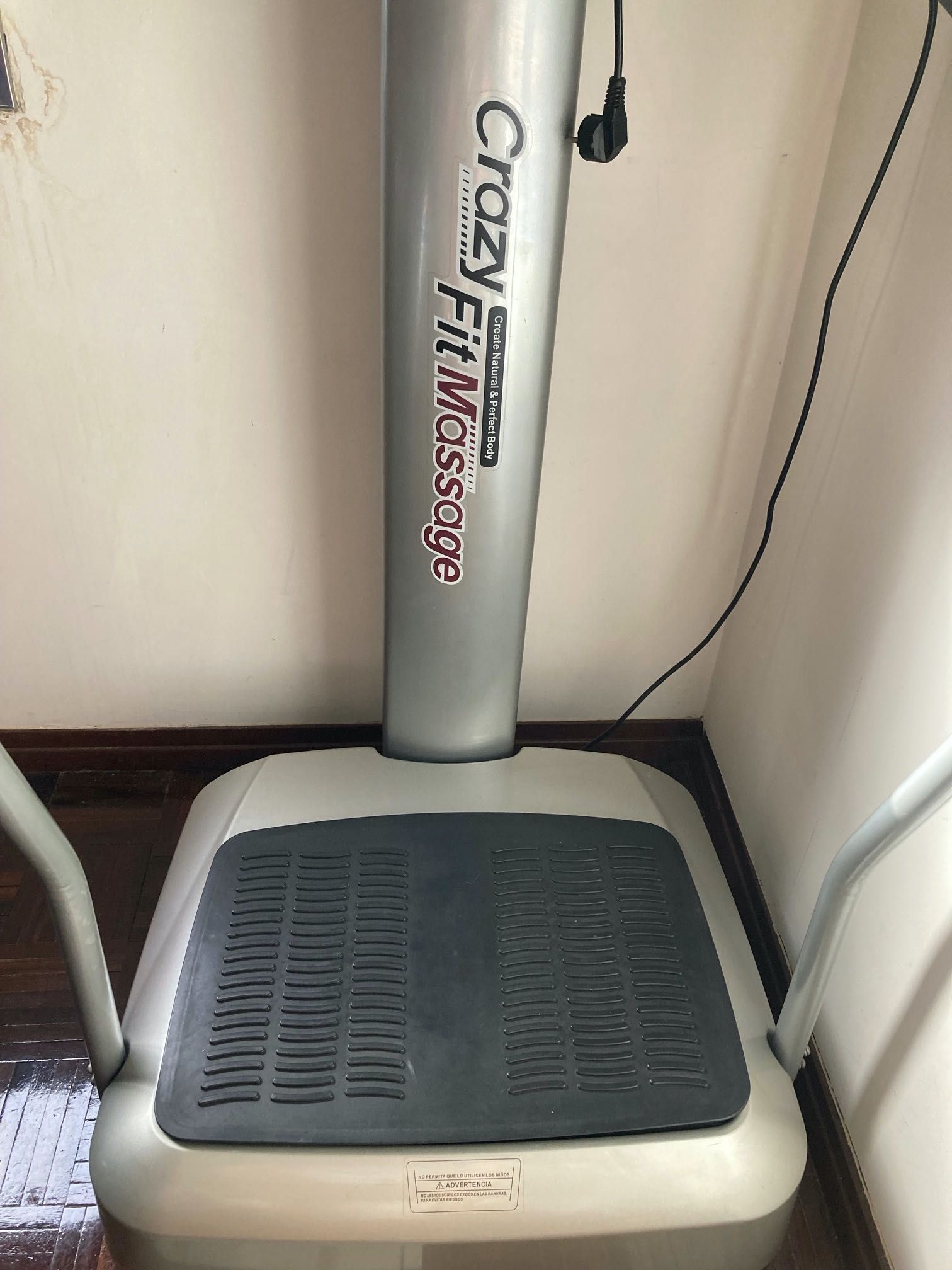 Plataforma vibratória Crazy FitMassage