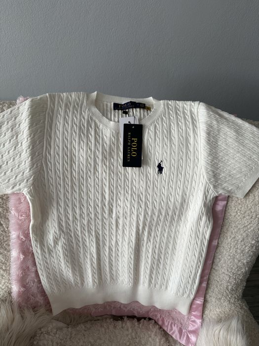 Ralph Lauren sweter damski 38 z krotkim rekawem