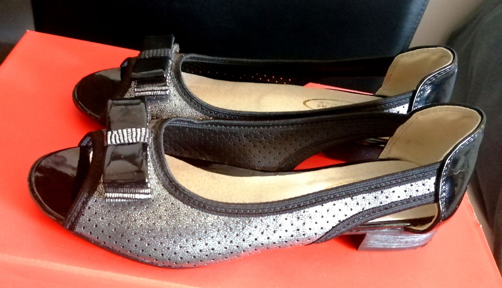 Balerinki eleganckie damskie