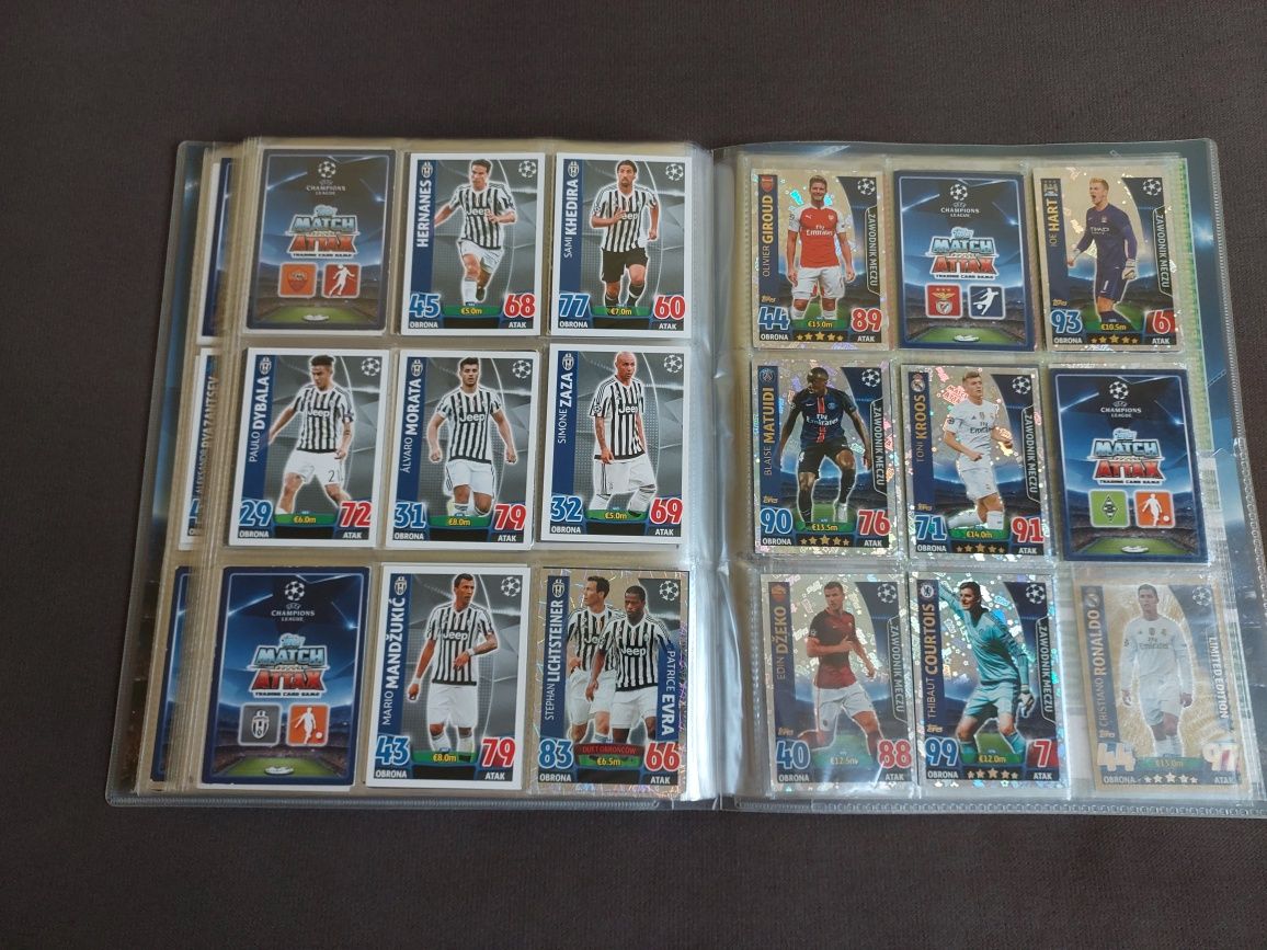 Album+333 różne karty Match Attax 2015/16 Champions League