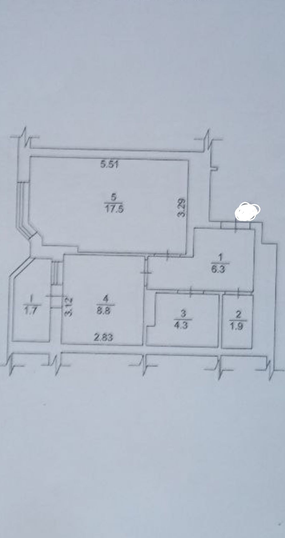 Продам 1к.кв.під програми в новобудові в ЖК Лісовий квартал.