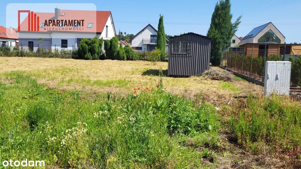 Działka Wisznia Mała, 1200 m², z pozwoleniem na bu