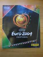 Caderneta completa de cromos Panini EURO 2004 - como nova