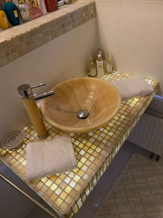 Piękny blat z kamienia