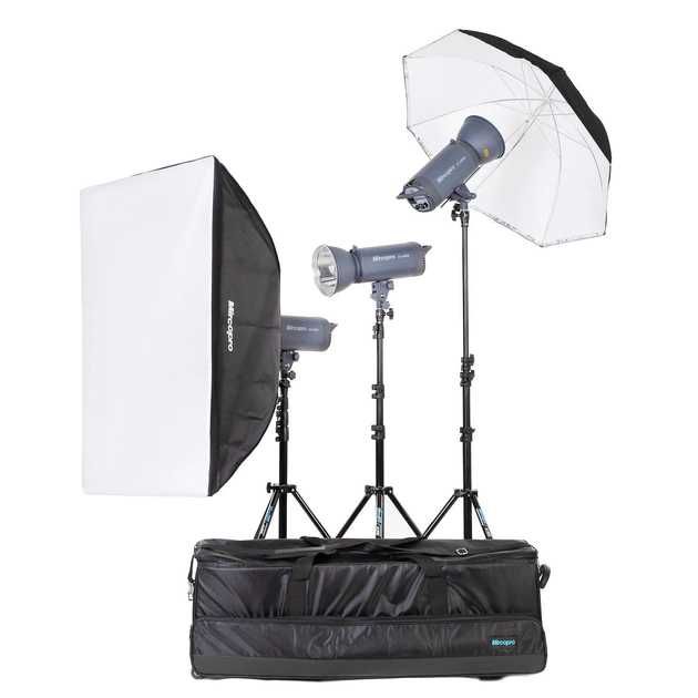 Набор студийного света Mircopro EX-400S Novel KIT (EX-400SKITN)