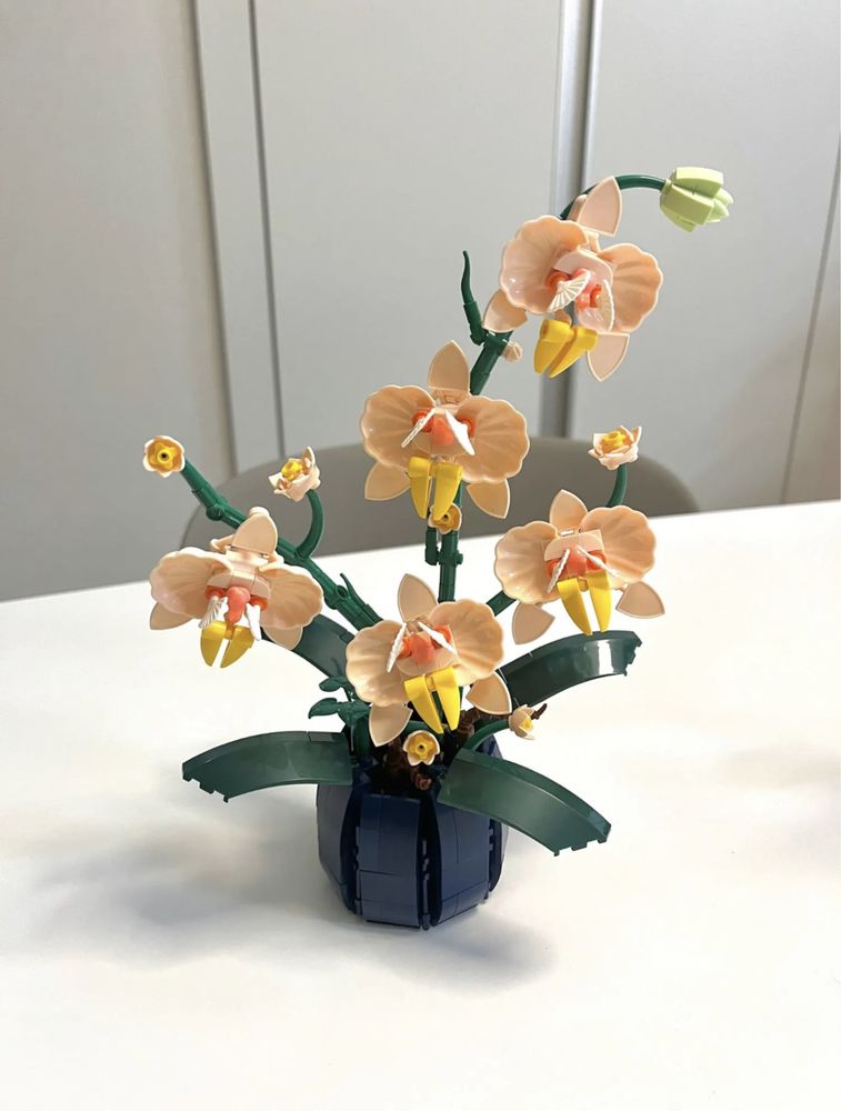 Kwiat Orchid Lego - zamiennik