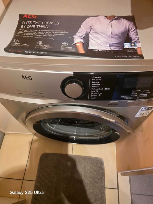 Tanio używana  Pralka aeg ML7FSE48SP!!!