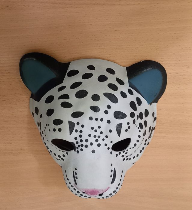 Маска леопарда карнавальная