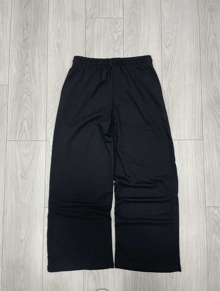 Штани спортивні широкі чорні sweatpants спортивные штаны baggy jaded