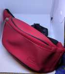 Bolsa de cintura vermelha - Lacoste original - Portes Grátis