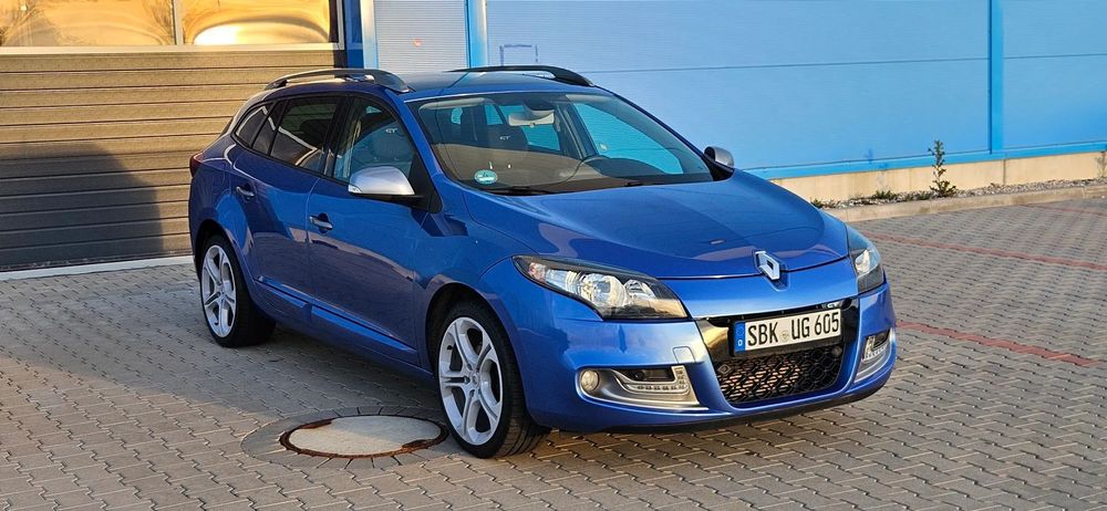 Renault Megane Megane 3 GT 2.0 Turbo 180km benzyna bose panorama blue