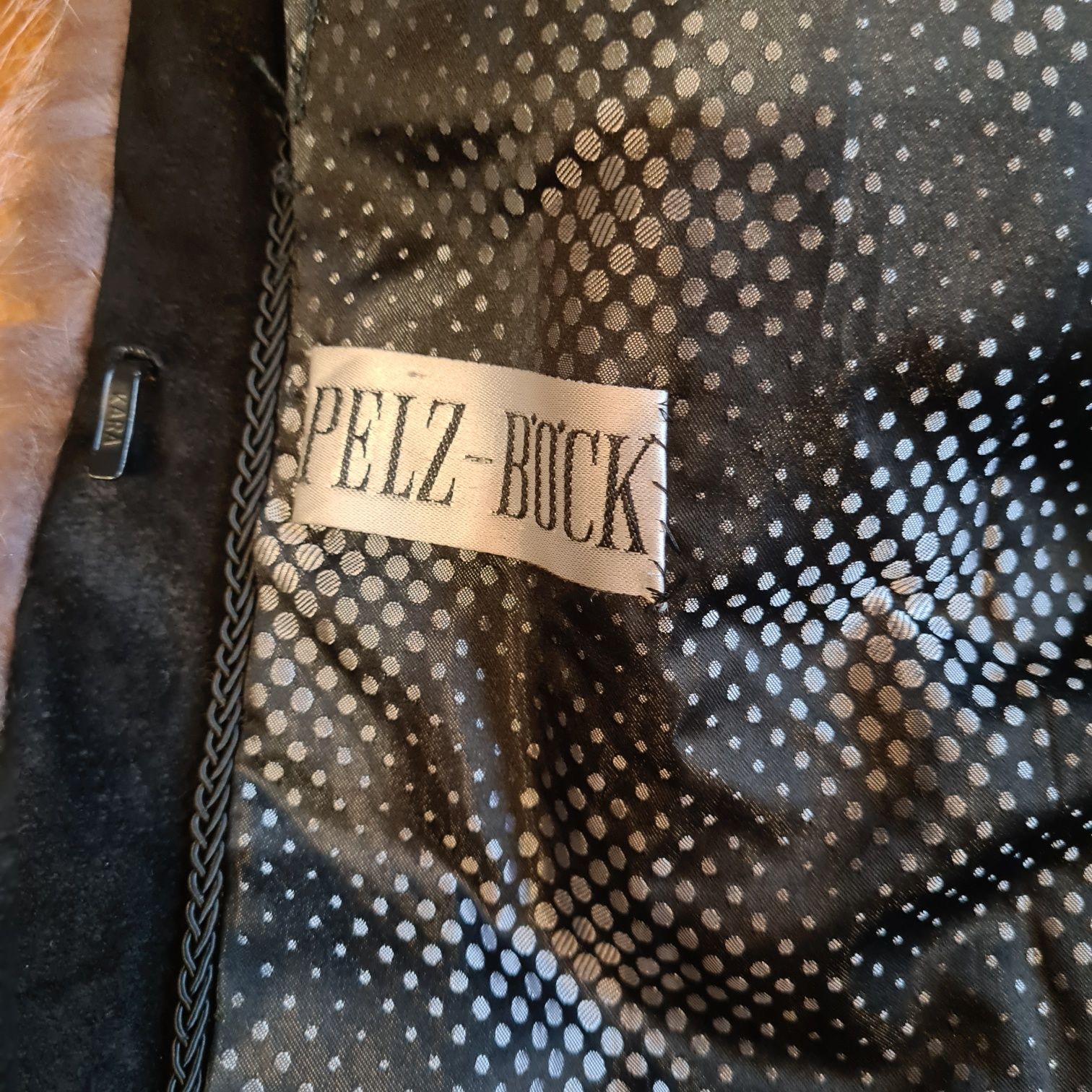Piękne długie futro z szopa