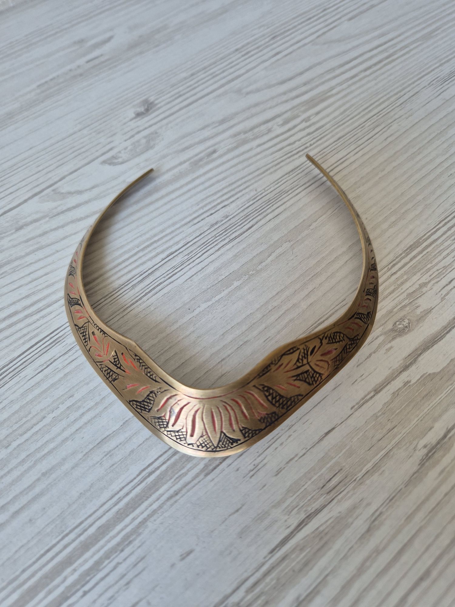 Мідний чокер Hand made