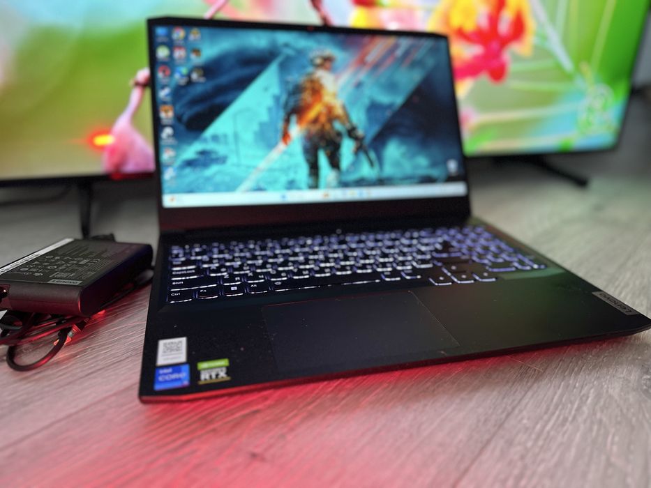 Ігровий ноутбук LENOVO Gaming i5-видео geforce RTX 3050 Ti до 6 Gb