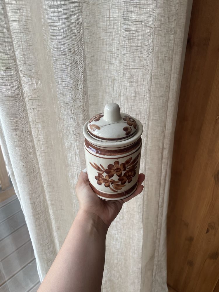 Cukiernica pojemnik na herbatę włocławek fajans koło
