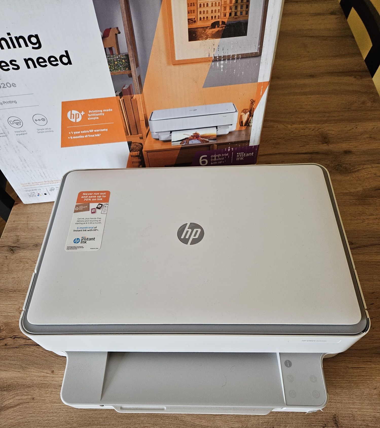 HP 6020 Drukarka skaner urządzenie wielofunkcyjne  wi-fi   jak nowa