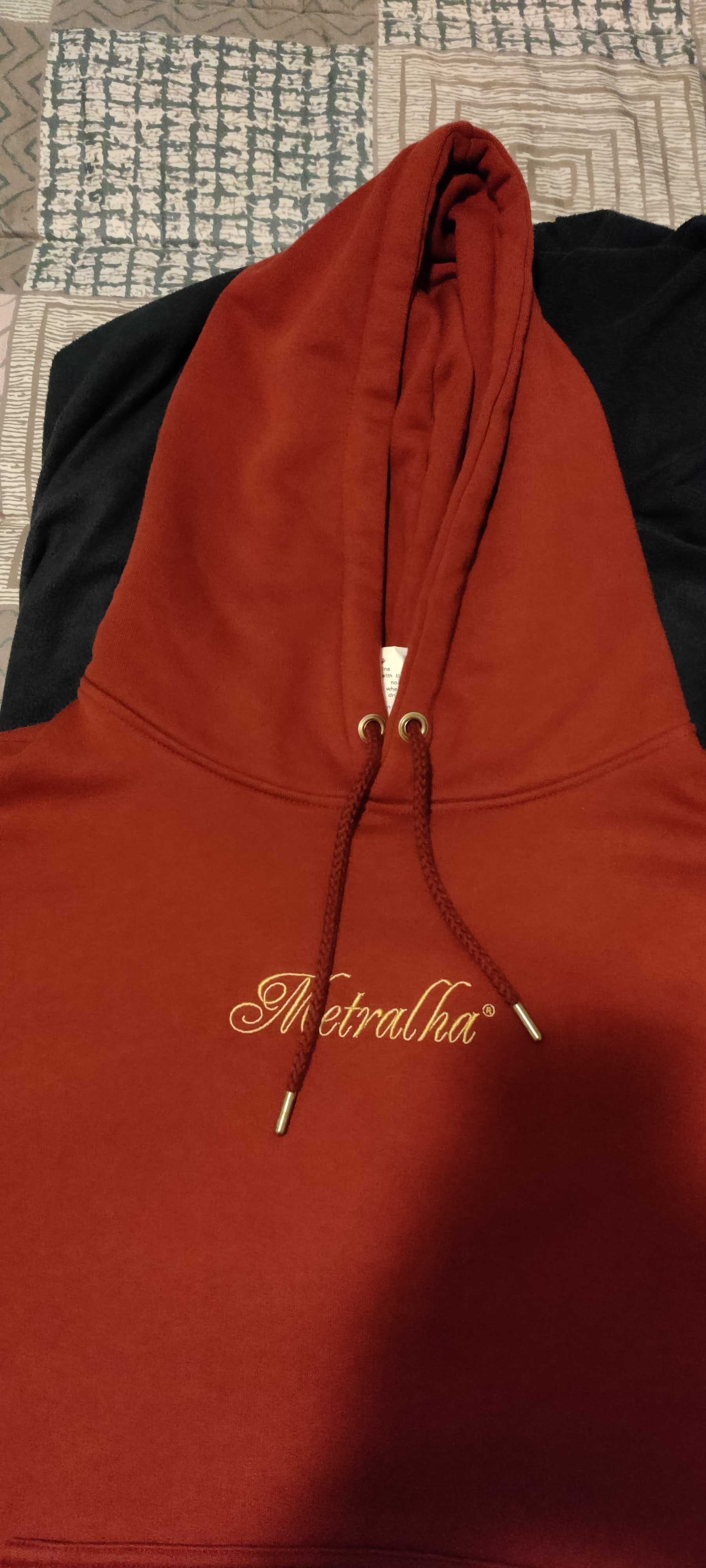 sweatshirt hoddie metralha M