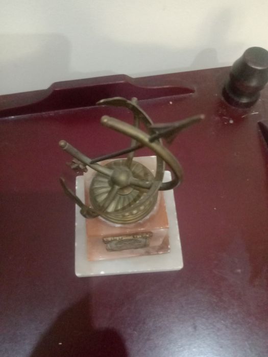 Zegar słoneczny gabinetowy PRL