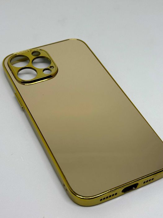 Iphone 13 PRO MAX Etui Case Obudowa Złota Lustrzana kod 2103